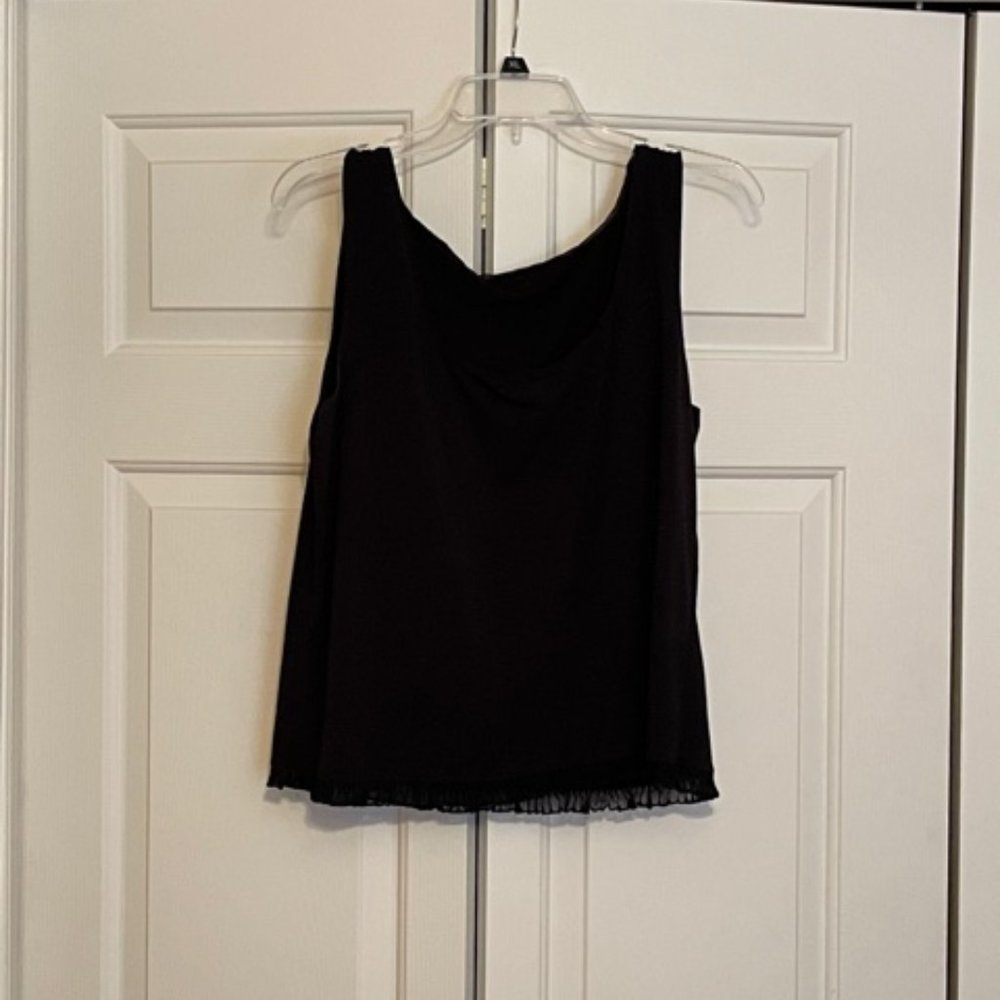 Dressy Black Tank Top